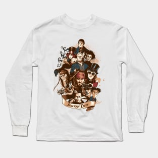 Johnny Depp Long Sleeve T-Shirt